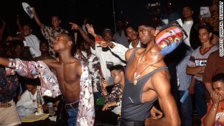 A scene from a party at the then-NYC Gay Community Center in 1990. 