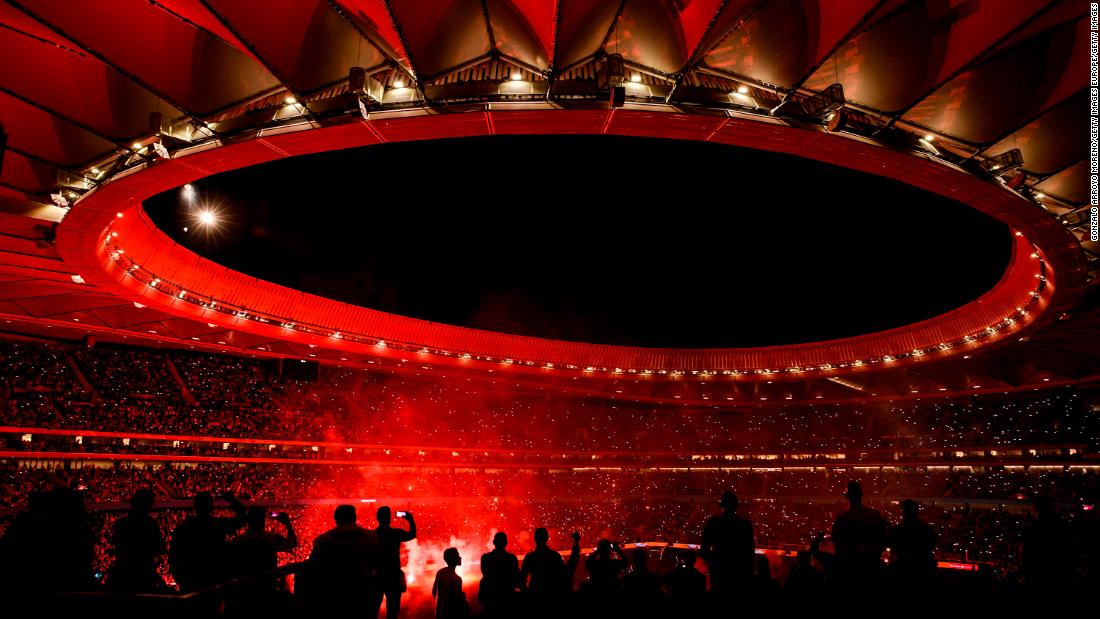 UEFA orders partial closure of Atlético Madrid's stadium