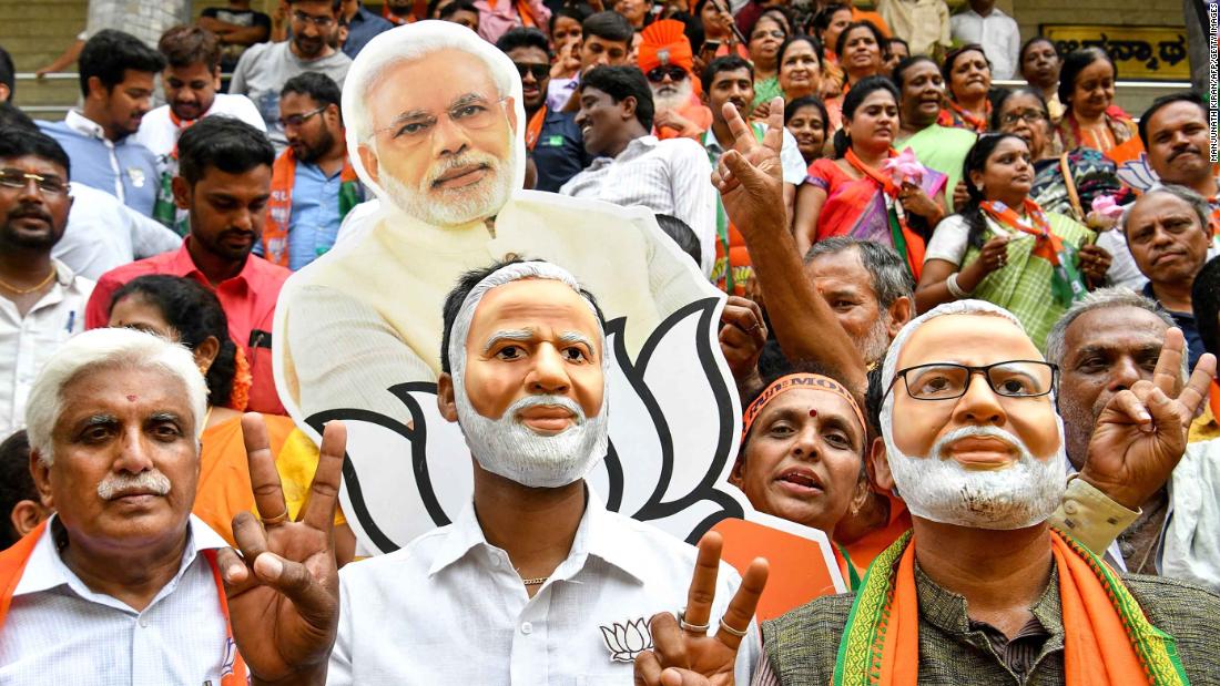 Narendra Modi declares victory in India elections CNN Video