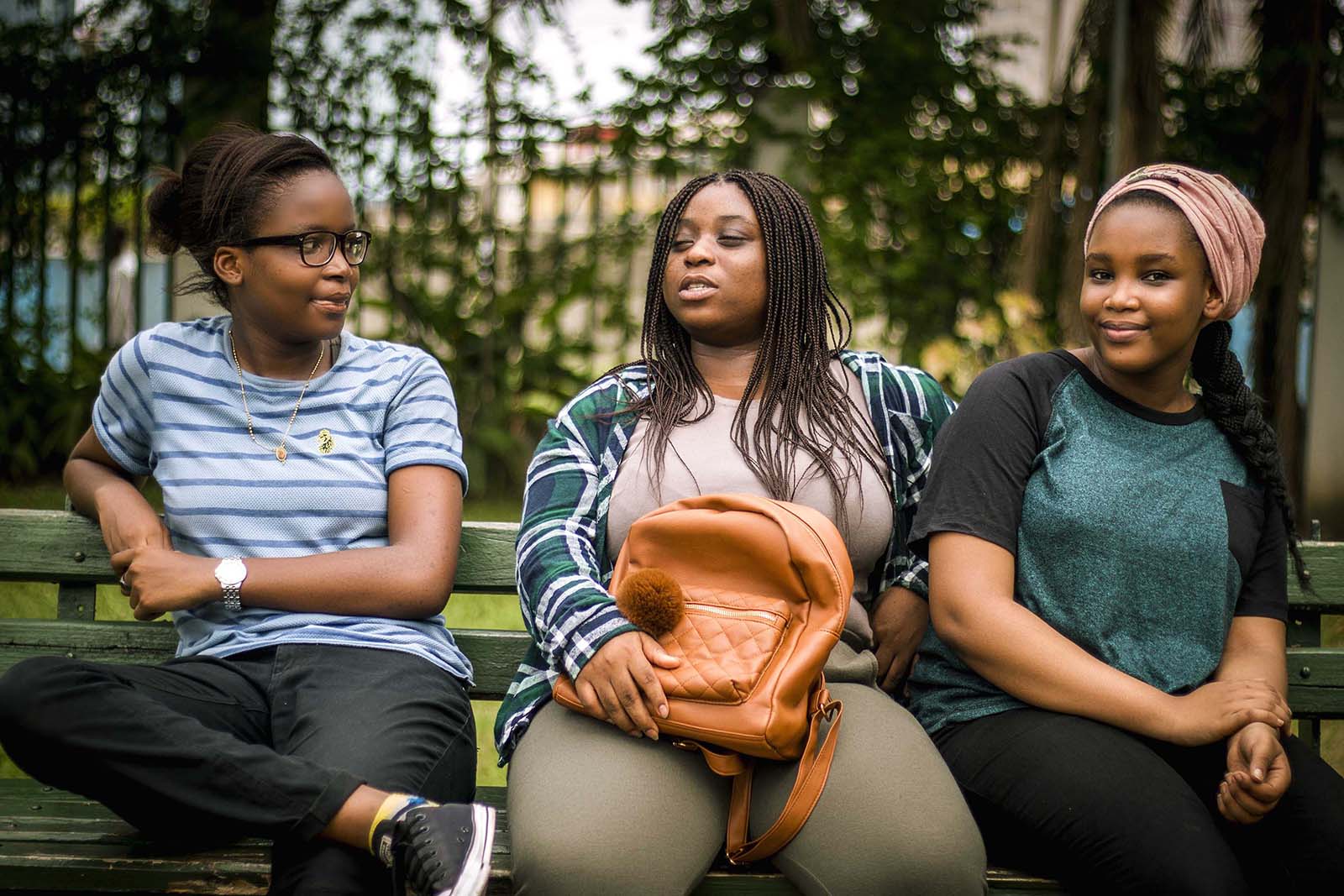 Susan Ubogu, Temitayo Asuni and Kudirat Abiola are fighting child marriage in Nigeria