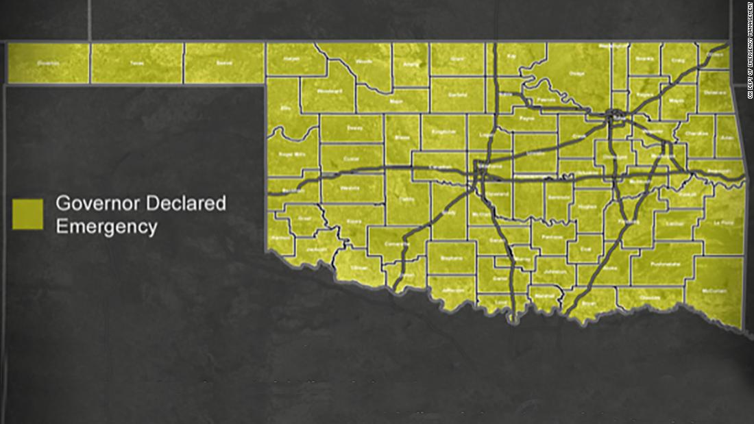 Oklahoma flood Every county is under state of emergency CNN