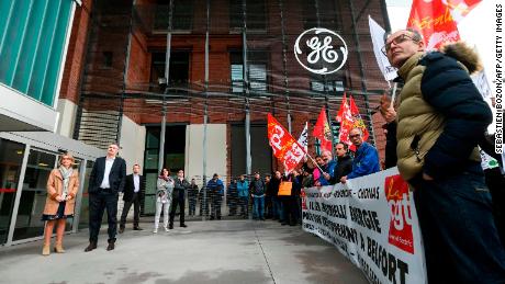 General Electric employs about 4,300 people at its power hub in Belfort, France. GE is aiming to rapidly reduce costs due to the shift away from fossil fuels in favor of renewable energy.