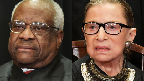 Thomas, Ginsburg draw battle lines for future abortion cases