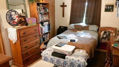 Reality Winner&#39;s bedroom at her family home in rural southern Texas.