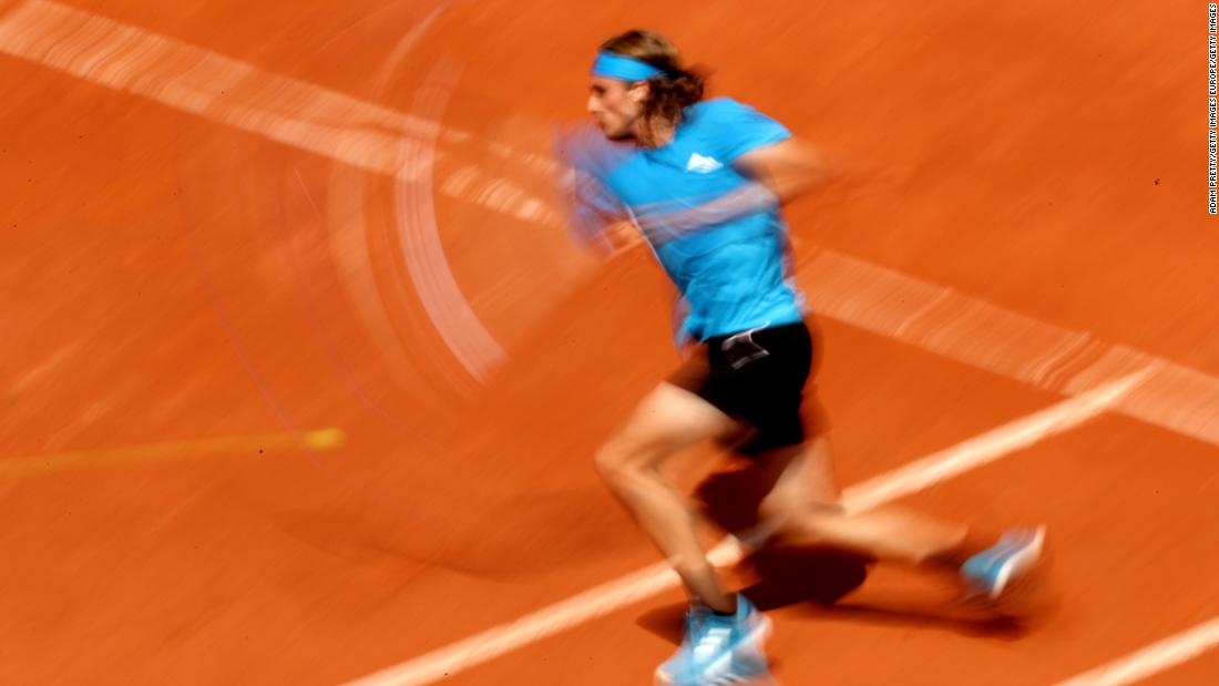 Stefanos Tsitsipas made the third round at the French Open for the first time by defeating Hugo Dellien in four sets. 