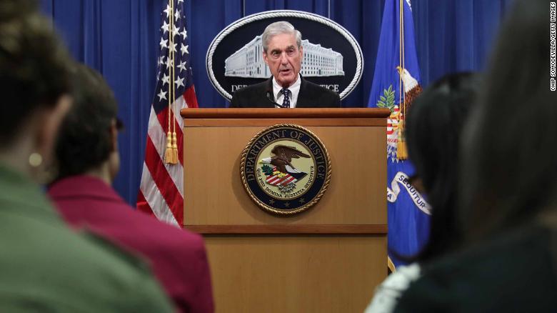Mueller says charging Trump was 'not an option' 