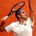 Roger Federer French open PAris Wednesday 