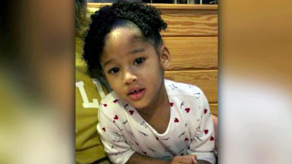 Maleah Davis' casket is colored with rainbows, 