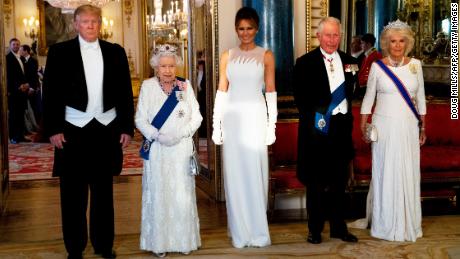 Trump wants into the royal family