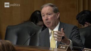 Sen. Udall asks
                    Pompeo about Saudi and Chinese missiles