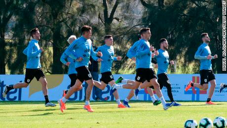 Plantel de Uruguay para la Copa América - AUF