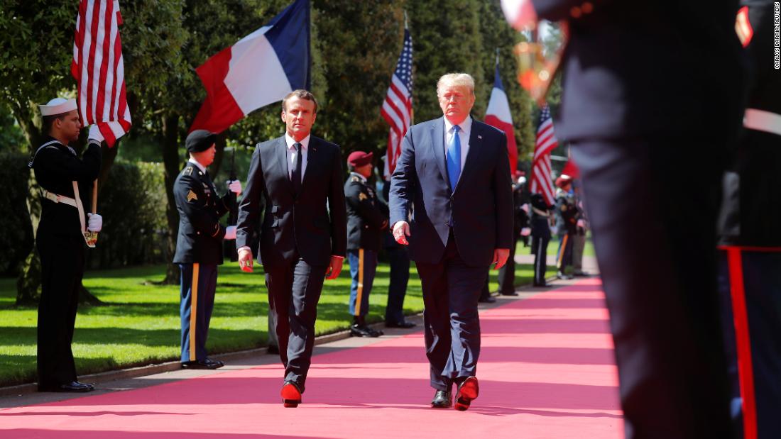 Trump hails DDay veterans as 'among the very greatest Americans' in