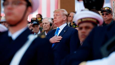 Trump bids farewell and thank you to the greatest generation