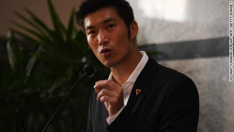 Future Forward Party leader Thanathorn Juangroongruangkit before the parliamentary vote for Thailands new prime minister in Bangkok in June 5, 2019.