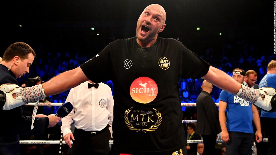 Tyson Fury looking to save lives and win belts (2019) - CNN Video