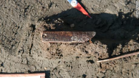 The scientists also found a fragment of a &quot;decorative ivory hair ornament or head band&quot; at the Yana site.