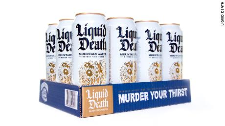 With the tagline &quot;Murder Your Thirst,&quot; Liquid Death applies the bold marketing of energy drinks to a water-in-a-can beverage. 