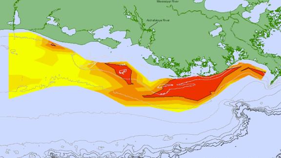 Gulf dead zone was expected to be a record-breaker. A hurricane may ...