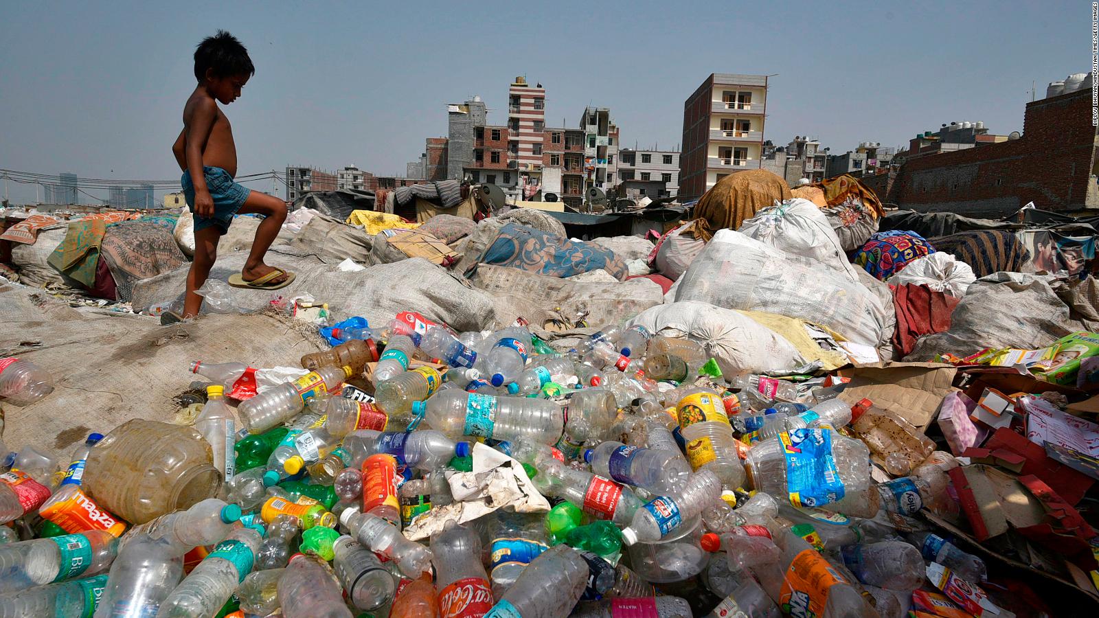 Modi vows to ban single use plastics in face of India's trash crisis CNN