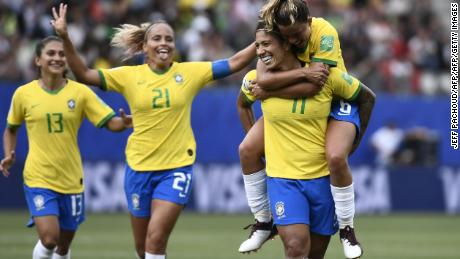 Cristiane Brazil Striker Makes Women S World Cup History In Win