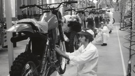 Production began at Honda&#39;s Marysville plant on September 10, 1979. The CR250R motorcross bike was the first model to be built.