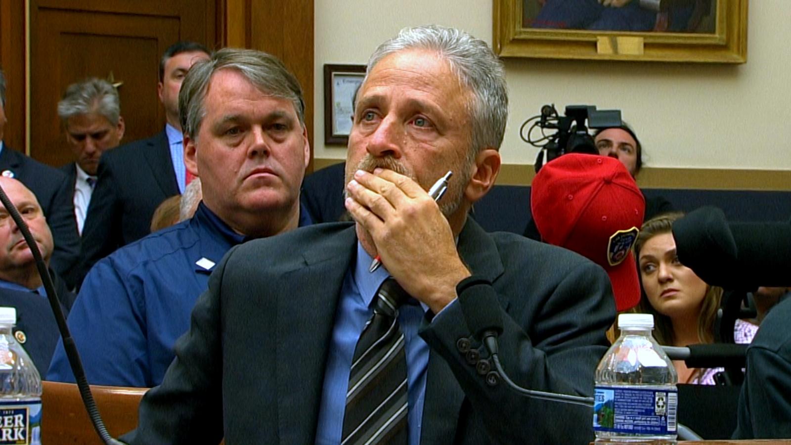 Jon Stewart Chokes Up, Gives Angry Speech To Congress - CNN Video