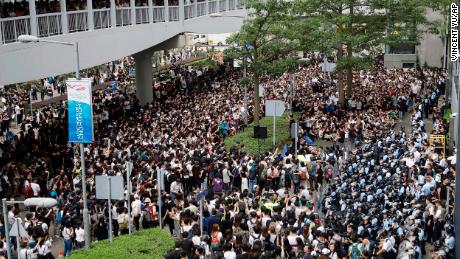Hong Kong protests over China extradition bill