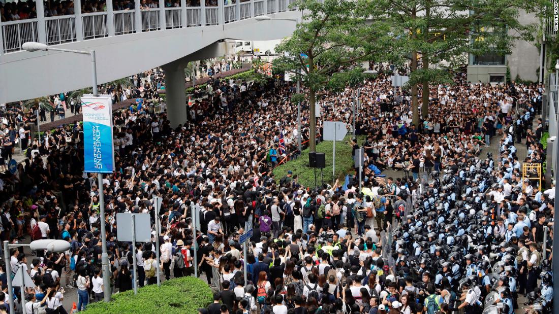 Hong Kong Protests Over China Extradition Bill Live Updates 