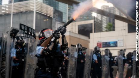 Hong Kong protests: Two people in serious condition with legislature on lockdown