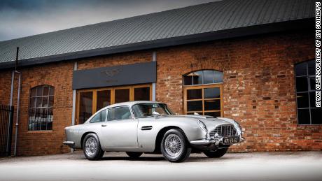 Aston Martin DB5: James Bond car to fetch up to $6M at auction