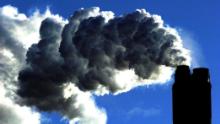 UK emission targets.  File photo from 2007 of a coal fired power plant. Leading climate scientists have called on Theresa May to swiftly put a target to cut greenhouse gas emissions to zero into national law. 