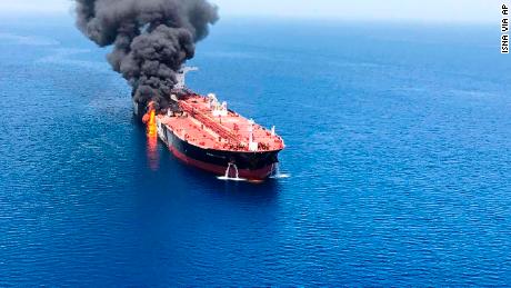 Being blamed for the oil tanker attack suits Iran just fine