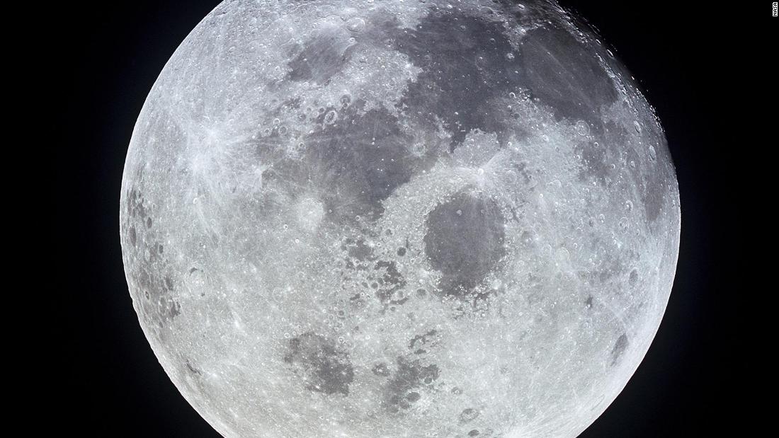 It took the crew 76 hours to travel 240,000 miles from the Earth to the moon.