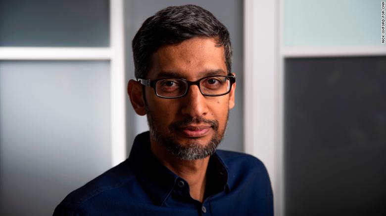 Sundar Pichai: I never asked to be Google CEO