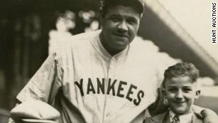 babe ruth jersey auction