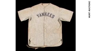 what number was babe ruth jersey
