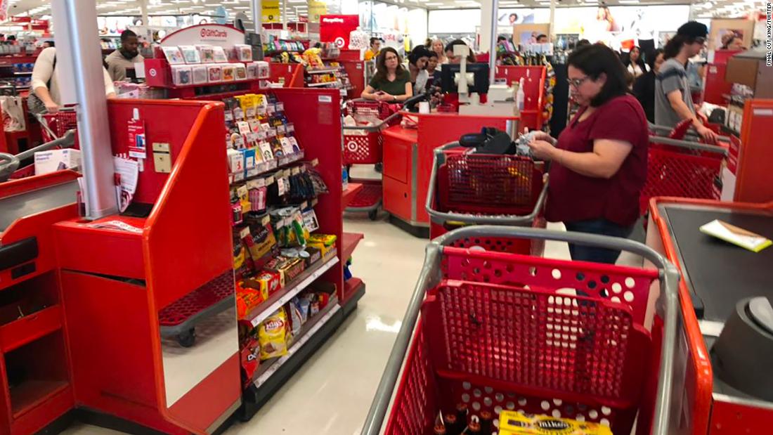 Long lines reported at Target amid widespread register outages - CNN