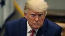 WASHINGTON, DC - JUNE 12: U.S. President Donald Trump participates in a roundtable discussion on the administration&#39;s efforts to combat the opioid epidemic, in the Roosevelt Room at the White House on June 12, 2019 in Washington, DC.  (Photo by Mark Wilson/Getty Images)