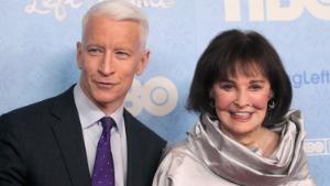 NEW YORK, NEW YORK - APRIL 04:  Journalist Anderson Cooper and artist Gloria Vanderbilt attend the "Nothing Left Unsaid" New York premiere at Time Warner Center on April 4, 2016 in New York City.  (Photo by Jim Spellman/WireImage)