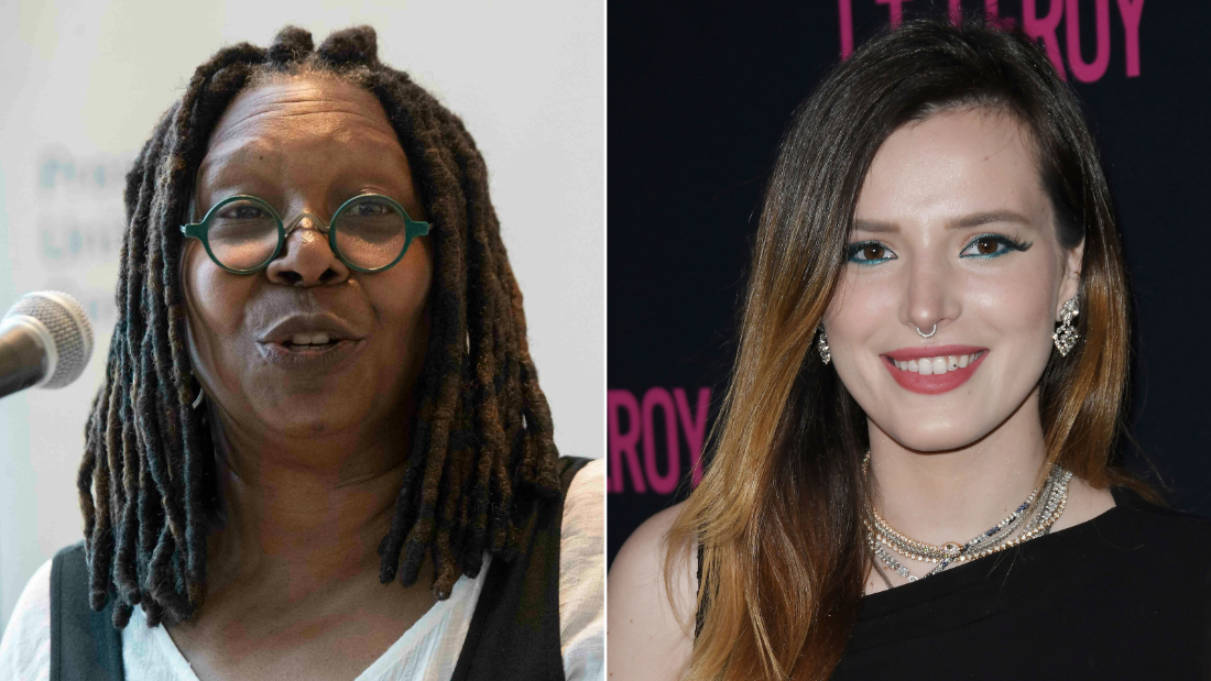 Whoopi Goldberg Porn - Bella Thorne hits back at Whoopi Goldberg after 'The View' host blamed her  for nude photo hack | CNN