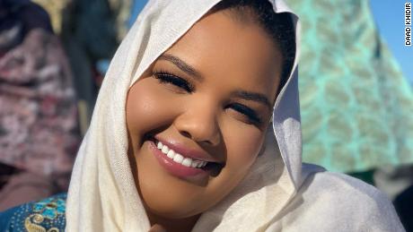 The beauty influencer using her Instagram to tell the world about Sudan