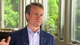 CNN Business exclusive: Bank of America CEO warns about excessive corporate debt