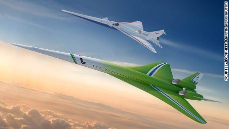 Lockheed Martin unveils plans for quiet supersonic passenger airplane