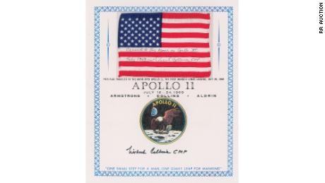 Pieces of Apollo 11&#39;s history are up for auction for the moon landing anniversary