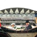 Royal Ascot day three Queen parade ring