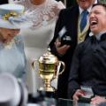 Queen Frankie Dettori Royal ascot gold cup