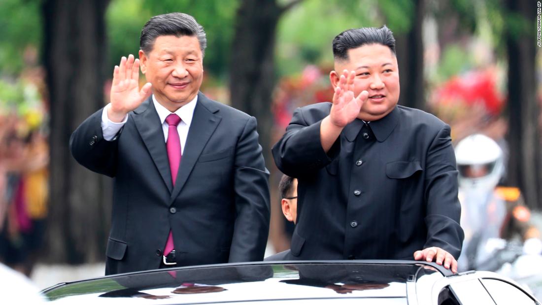 In Pictures Kim Jong Un Welcomes Xi Jinping In Pyongyang