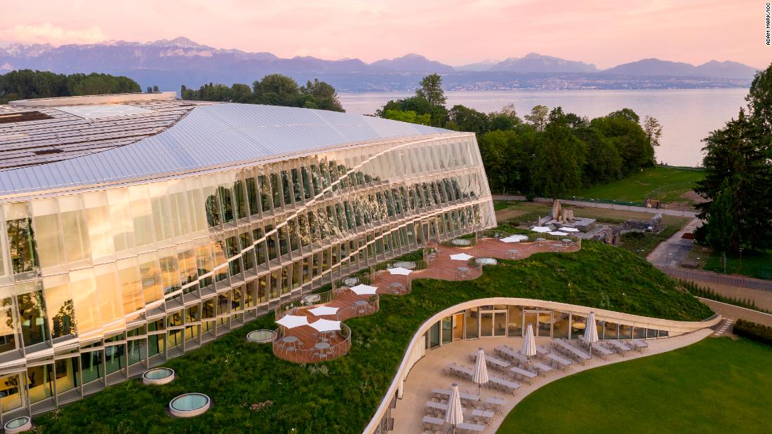 The Olympics' new headquarters in Lausanne, Switzerland is the world's