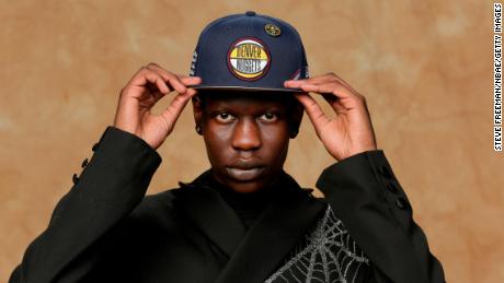 Bol Bol, son of Manute Bol, the No. 44 pick in NBA draft - CNN