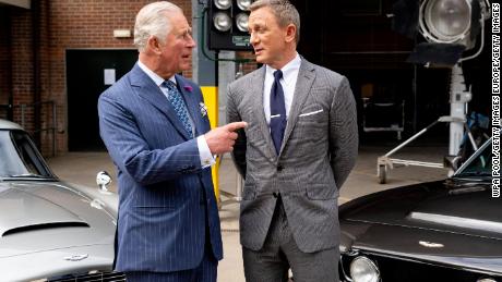 An heir-raising new role? Prince Charles stirs up James Bond set